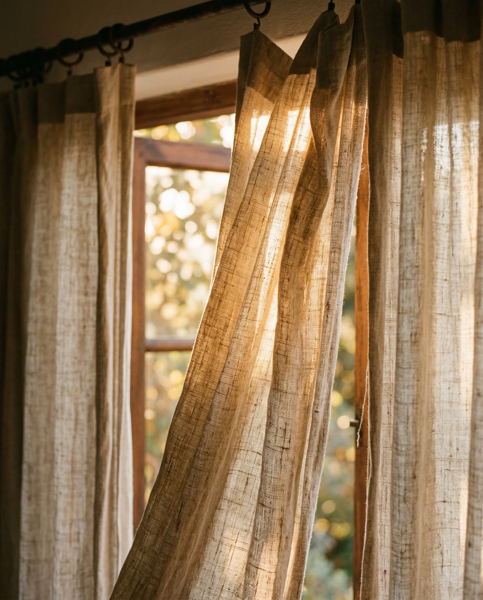 Light through fabric